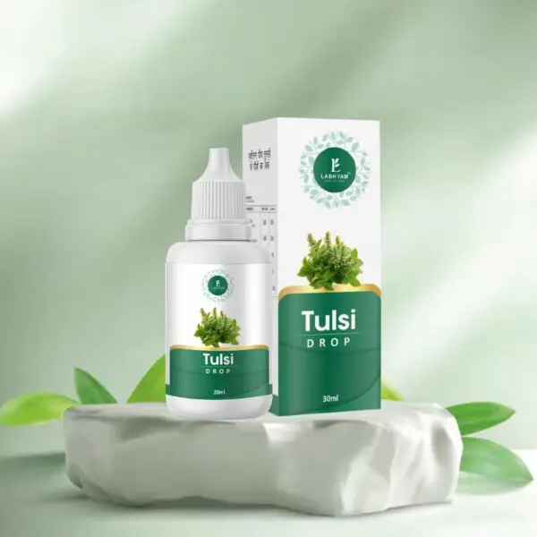 Labhyam Tulsi Drops – 30ml | 5-Tulsi Blend for Immunity & Respiratory Wellness